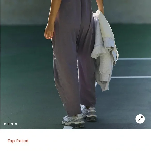 FP Movement by Free People Charcoal Jumpsuit - Picture 2 of 4